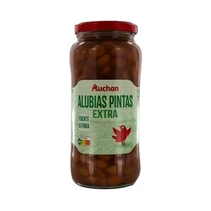 Producto Alcampo Alubias Pintas (judias) Extra Cocidas Bote 400 G.