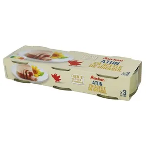 Isabel Atún en Aceite de Girasol, Pack 3 Uds. X 52 G. 156 G