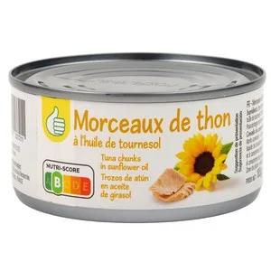 Producto Alcampo Atún en Trozos en Aceite de Girasol Auchan Economico Lata130g 130 G