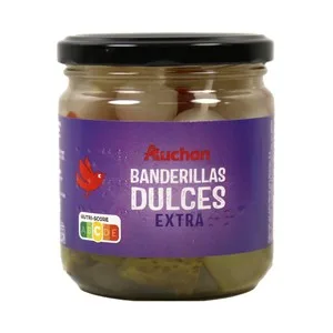 Producto Alcampo Banderillas Dulces Extra Frasco de 160 G.
