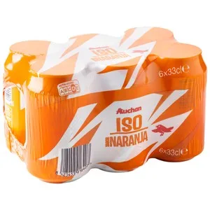 Producto Alcampo Bebida Isotónica con Sabor a Naranja Pack de 6 Uds X 33 Cl. 1980 ML