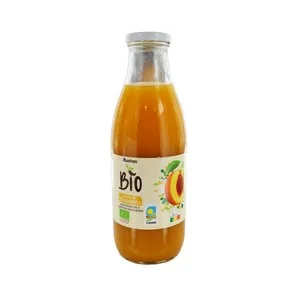 Producto Alcampo Bio Zumo de Melocotón Procedente de Agricultura Ecológica Bote 1 L. 1000 ML