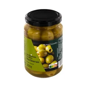 Producto Alcampo Collection Aceitunas Verdes Manzanilla sin Hueso 150 G.