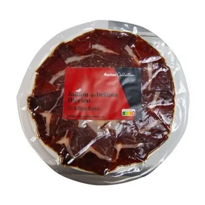 Producto Alcampo Collection Jamón de Bellota Ibérico (50% Raza Ibérica), Cortado en Tapas 100 G.