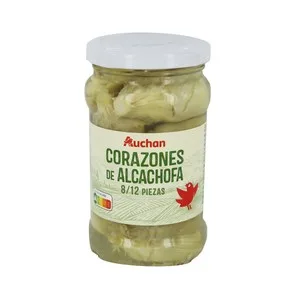 Producto Alcampo Corazones de Alcachofas 8/12 Piezas Frasco de 165 G.