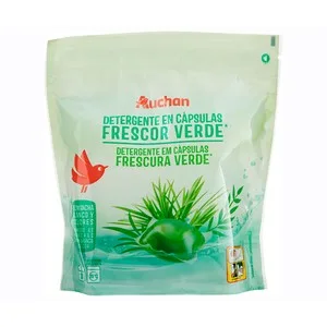 Producto Alcampo Detergente en Cápsulas para Máquina Frescor Verde 30 Ds. 30 UD