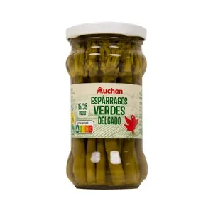 Producto Alcampo Espárragos Verdes Delgados 15/35 Piezas Frasco de 100 G.