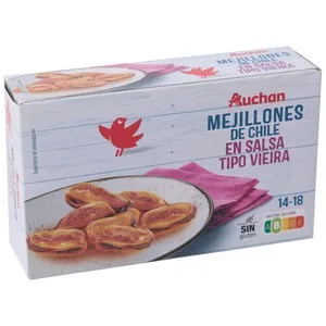 Producto Alcampo Mejillones Salsa de Vieira 65 G. 69 G