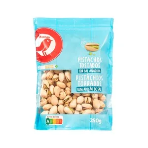 Producto Alcampo Pistachos Tostados sin Sal Añadida 250 G.