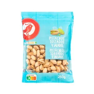 Producto Alcampo Pistachos Tostados y Salados 250 G.