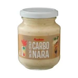 Producto Alcampo Salsa Carbonara Producto Alcampo 350 G. 300 G