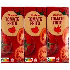 Producto Alcampo Tomate Frito Brik de 3 Uds X 200 G. 600 G