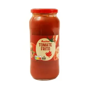 Producto Alcampo Tomate Frito, Elaborado sin Gluten Frasco de 550 G.