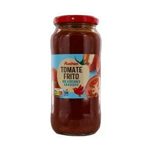 Producto Alcampo Tomate Frito sin Azúcares Añadidos Bote 550 G.
