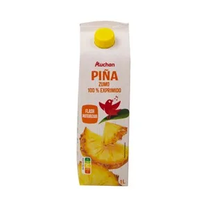 Producto Alcampo Zumo Refrigerado Exprimido de Piña 1 L. 1000 ML