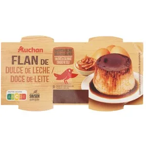 Producto Auchan Flan de Dulce de Leche 4x100g 400 G