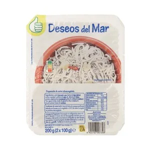 Producto Económico Alcampo Antojos (sucedáneo de Angulas) Ultracongelado Producto Económico Alcampo 200 G.