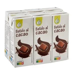 Producto Economico Alcampo Batido con Sabor Chocolate 6 X 200 Ml. 1200 ML