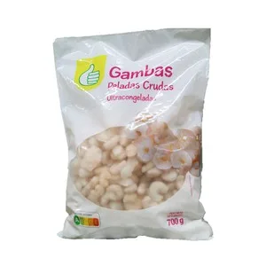 Producto Económico Alcampo Gambas Crudas Peladas 220 / 440 y Ultracongeladas Producto Económico Alcampo 700 G.