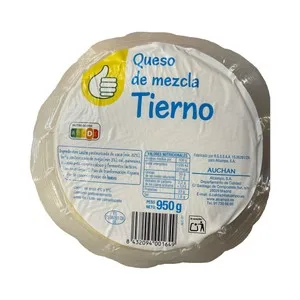 Producto Económico Alcampo Queso Mezcla Tierno (vaca - Oveja) 950 G.
