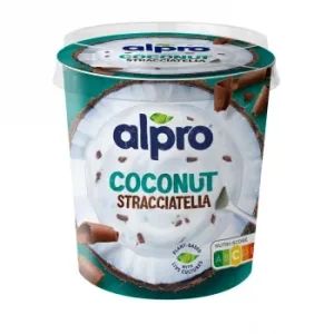 Producto Fermentado a Base de Coco con Virutas de Chocolate Alpro sin Lactosa 340 G.
