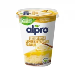 Producto Fermentado de Soja con Limón Alpro sin Gluten sin Lactosa 400 G.