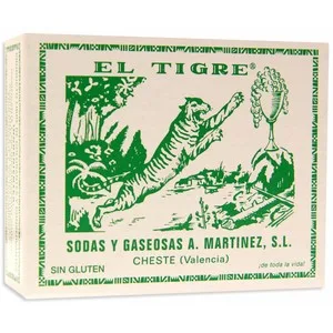 EL Tigre Productopolvo para Preparación de Bebida Refrescante Tipo Gaseosa el Tigre Pack 8 Unidades 39 G. 8 UD