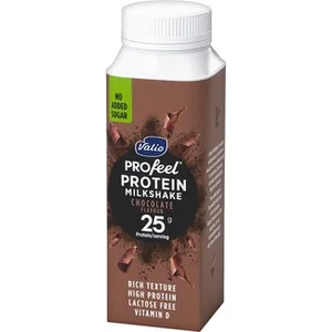 Profeel Batido con Proteínas de Chocolate sin Azúcares Añadidos sin Lactosa  Valio 250 ML