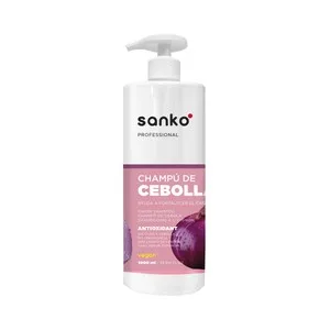 Sanko Professional Champú Fortificante y Antioxidante con Cebolla 1 L.