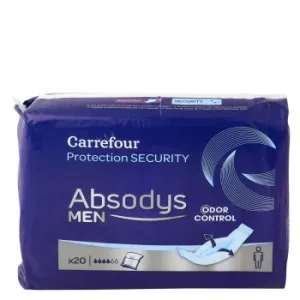 Proteccion Masculina Normal Absodys Carrefour 20 Ud.