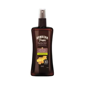 Hawaiian Tropic Protective Aceite Solar Seco en Spray con Coco y Aceite de Argán y FPS 30 (alto) 100 Ml. 200 ML