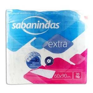 Sabanindas Protector Absorbente (mantienen la Piel Alejada de la Humedad ) Sabanindas 20 Uds.