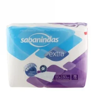 Protector de Cama 80 X 180 Cms Sabanindas 20 Ud.