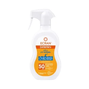 Denenes Protector Solar en Spray, Especial para Niños con Piel Normal y FPS 50 (muy Alto) 270 Ml.