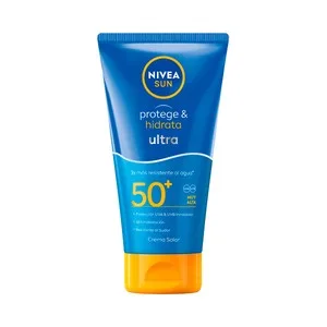 Nivea Protector Solar Resistente al Sudor con FPS 50+ (muy Alto) Nivea Sun Protege & Hidrata Ultra 150 Ml.