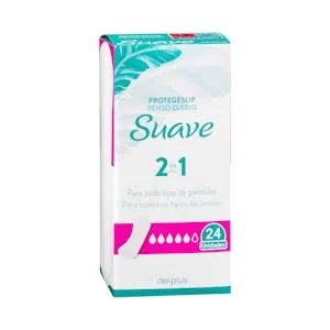 Protegeslip y Compresa 2 en 1 Deliplus Suave 1 UD
