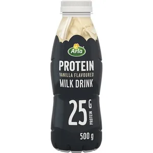 Protein Batido con Proteínas de Vainilla sin Azúcares Añadidos sin Lactosa  Arla 479 ML