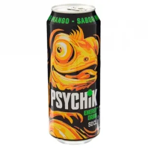Pshychik Carrefour Bebida Energética Mango Lata 50 Ml.
