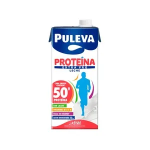 Puleva Proteína Extra Pro Leche de Vaca Desnatada, sin Lactosa, con un Alto Contenido en Proteínas 1 L. 1000 ML