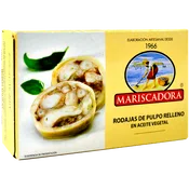 Pulpo a Rodajas Relleno Mariscadora con Aceite Vegetal