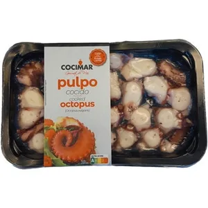 Pulpo Cocido Troceado  Pulposur 200 G