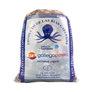 Gallego Pereira Pulpo Crudo y Congelado de las Rías Gallegas Entero 1.5 a 2 Kg. (peso Aproximado). 1500 G