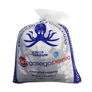 Gallego Pereira Pulpo Crudo y Congelado de las Rías Gallegas Entero 1.2 Kg. 1200 G