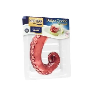 Nuchar Pulpo Selección Cocido, Pata Nuchar 250-300 G. 275 G