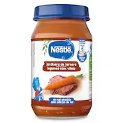 Puré de Hortalizas y Ternera Nestlé Frasco 190 G