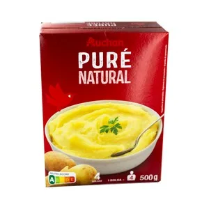 Producto Alcampo Puré de Patatas Natural 500 G.