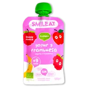 Puré Yogur y Frambuesa Smileat Ecológico Pouch