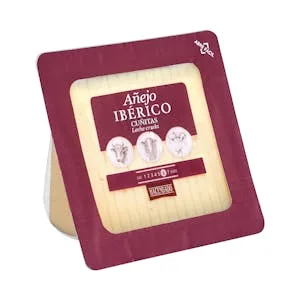 Queso Añejo Ibérico Mezcla Hacendado Cortado en Cuñitas 0.32 KG
