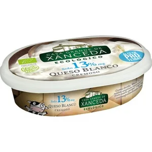 Queso Blanco Cremoso para Untar 13% M.g. Alto en Proteínas Ecológico Casa Grande de Xanceda