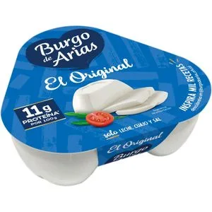 Queso Fresco 0% Burgo de Arias, Pack 3x72 G